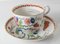 English Worcester Teacup and Saucer, Set of 2 2