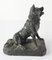 19th Century Italian Grand Tour Serpentine Carved Dog Sculpture 4