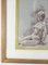 Frank Beatty, étude de nu figuratif, 1969, dessin au pastel, encadré 7