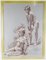 Frank Beatty, Figurative Nude Study, 1969, Disegno a pastello, Incorniciato, Immagine 2