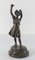 Tanzendes Mädchen, frühes 20. Jh. Figurative Bronzeskulptur von Klemens 7