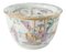 Late 19th Century Chinese Famille Rose Porcelain Cricket Cage Bowl, Image 1