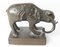 18th Century Chinese Bronze Scroll Weight of an Elephant 5