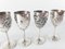 Chinese Chinoiserie Sterling Silver Codial Cups, Set of 6, Image 5