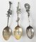 Chinese Sterling Silver Spoons, Set of 3, Image 3