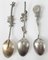 Chinese Sterling Silver Spoons, Set of 3 6