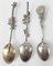 Chinese Sterling Silver Spoons, Set of 3, Image 6