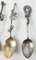 Chinese Sterling Silver Spoons, Set of 3, Image 4