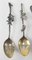 Chinese Sterling Silver Spoons, Set of 3 2