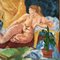 Modernist Female Nude, 1970s, Painting, Framed 2