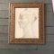Classical Sculpture Portrait, 1930s, Charcoal on Paper, Framed, Image 5