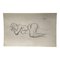 Desnudo femenino abstracto, años 70, Carbón sobre papel, Imagen 1