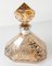 Mid-Century Peach Sterling Overlay Decanter, Image 2