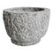Vintage Chiseled Granite Stone Pot, Image 1