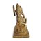 Figura Ganesha piccola vintage in ottone, Immagine 3