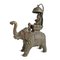 Antique Bronze Elephant with Shiva Rider 4