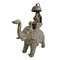 Antiker Bronze Elefant mit Shiva Reiter 3