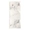 Desnudos femeninos reclinables, dibujos a tinta, años 70. Juego de 3, Imagen 1