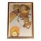 Bodegón con vasijas de barro, años 80, pintura sobre papel, enmarcado, Imagen 1