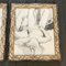 Studi di nudo femminile, anni '70, carboncino su carta, con cornice, set di 2, Immagine 3