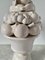 Weiß glasierter Obst-Topiary aus Keramik, Mitte des 20. Jahrhunderts 4