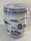 Chinoiserie Blue and White Porcelain Garden Stool, Image 6
