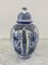 Blue and White Chinoiserie Porcelain Ginger Jar by Ardalt Blue Delfia 3