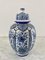 Blue and White Chinoiserie Porcelain Ginger Jar by Ardalt Blue Delfia 5