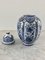 Blue and White Chinoiserie Porcelain Ginger Jar by Ardalt Blue Delfia 7