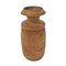 Vaso in legno rustico India vintage, Immagine 7