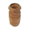 Vaso in legno rustico India vintage, Immagine 2