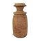 Vaso in legno rustico India vintage, Immagine 3