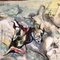 Ralph Nelson, Abstrakte Komposition, 20. Jahrhundert, Farbe auf Karton 4