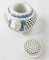 Japanese Blue and White Reticulated Censer 7