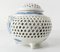 Japanese Blue and White Reticulated Censer 11