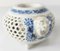 Japanese Blue and White Reticulated Censer 9