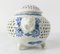 Japanese Blue and White Reticulated Censer 3