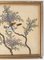 Artiste Exportateur Chinois, Oiseaux Chinoiserie, Années 1800, Aquarelle sur Papier de Riz, Encadré 4