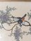Chinese Export Artist, Chinoiserie Birds, 1800s, Watercolor on Rice Paper, Framed, Image 5