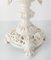 Italian Neoclassical White Ceramic Fern Planter 7