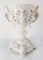 Italian Neoclassical White Ceramic Fern Planter, Image 2