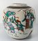 Chinese Famille Verte Enameled and Crackled Ginger Jar, Image 3