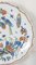 French Decorative Polychrome Delft Faience Plate 5