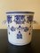 Italian Hand-Painted Blue and White Porcelain Ice Bucket 7