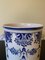 Italian Hand-Painted Blue and White Porcelain Ice Bucket 2