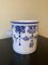 Italian Hand-Painted Blue and White Porcelain Ice Bucket 5