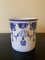 Italian Hand-Painted Blue and White Porcelain Ice Bucket 6