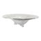 Mid-Century Rockwell Sterling Silver Overlay Glass Centerpiece Bowl 1