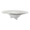 Mid-Century Rockwell Sterling Silver Overlay Glass Centerpiece Bowl, Image 1