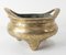 Chinese Incised Bronze Incense Burner Censer with Xuande Reignmark 13